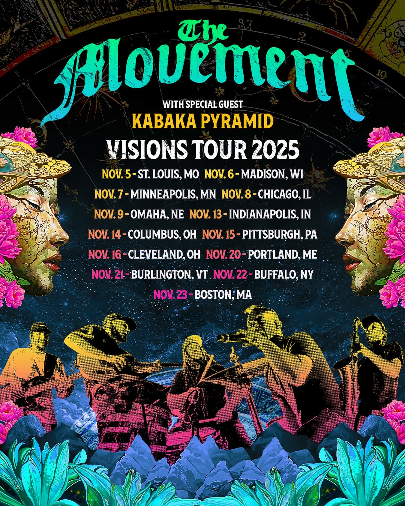 The Movement Tour Poster
